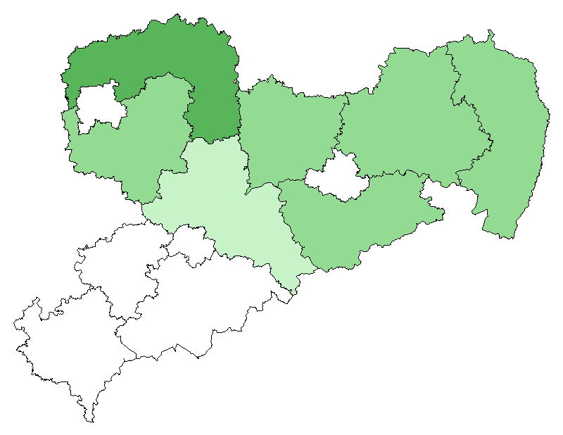 Hirschkäfer Vorkommenskarte