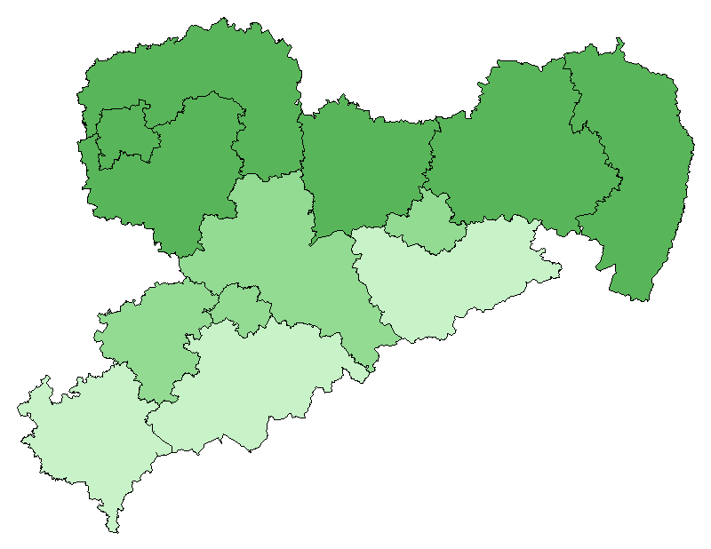 Fledermaus-Azurjungfer Vorkommenskarte