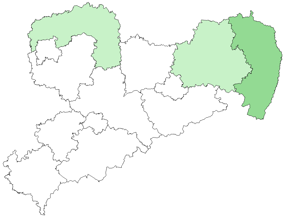 Zwerglibelle Vorkommenskarte