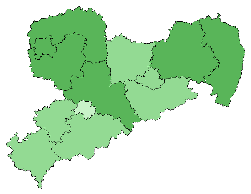 Nutria Vorkommenskarte