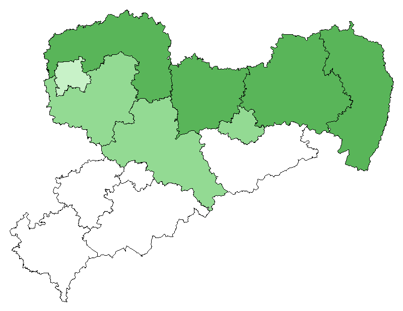 Gefleckte Smaragdlibelle Vorkommenskarte