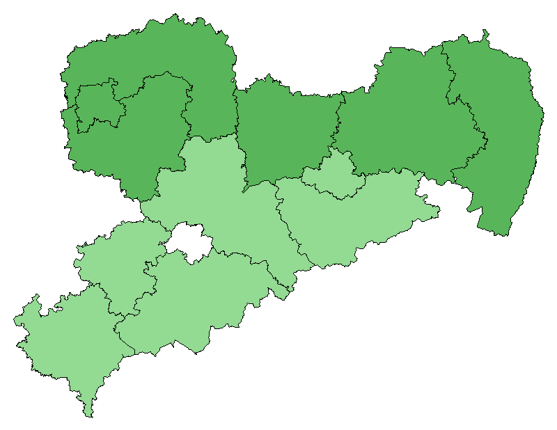 Waschbär Vorkommenskarte