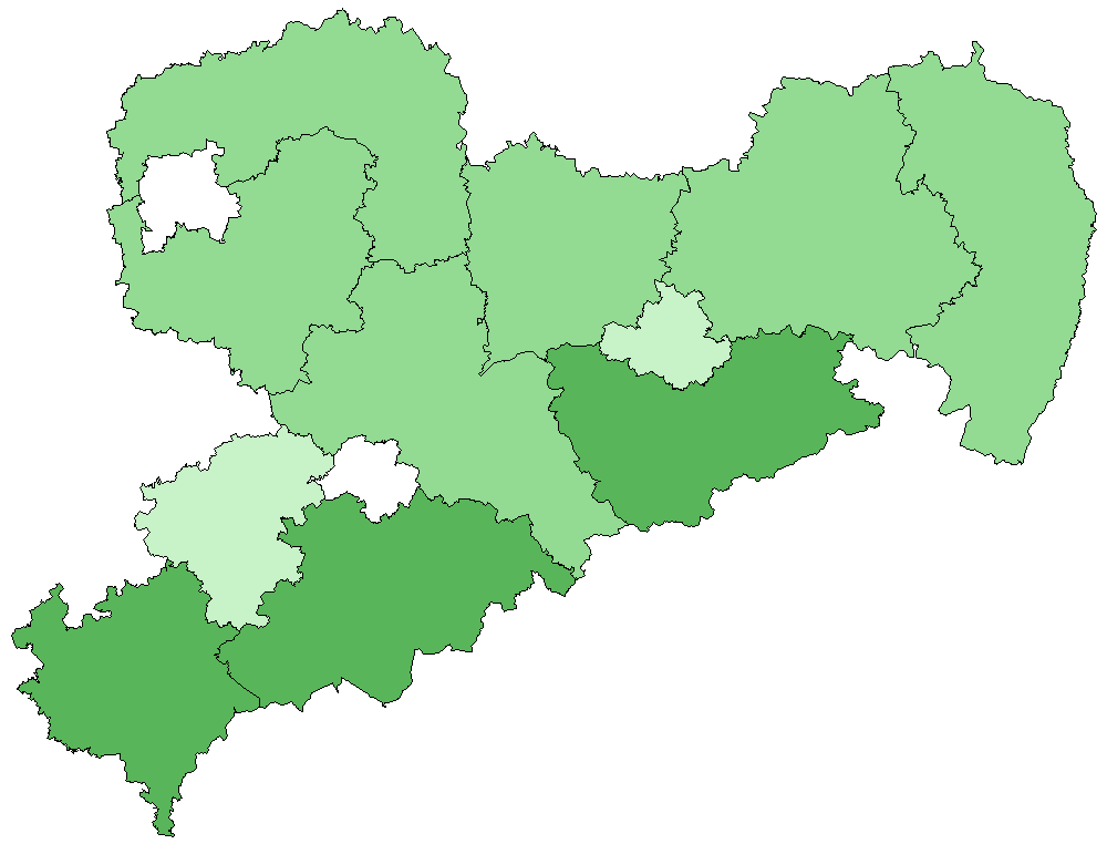 Schwarzstorch Vorkommenskarte