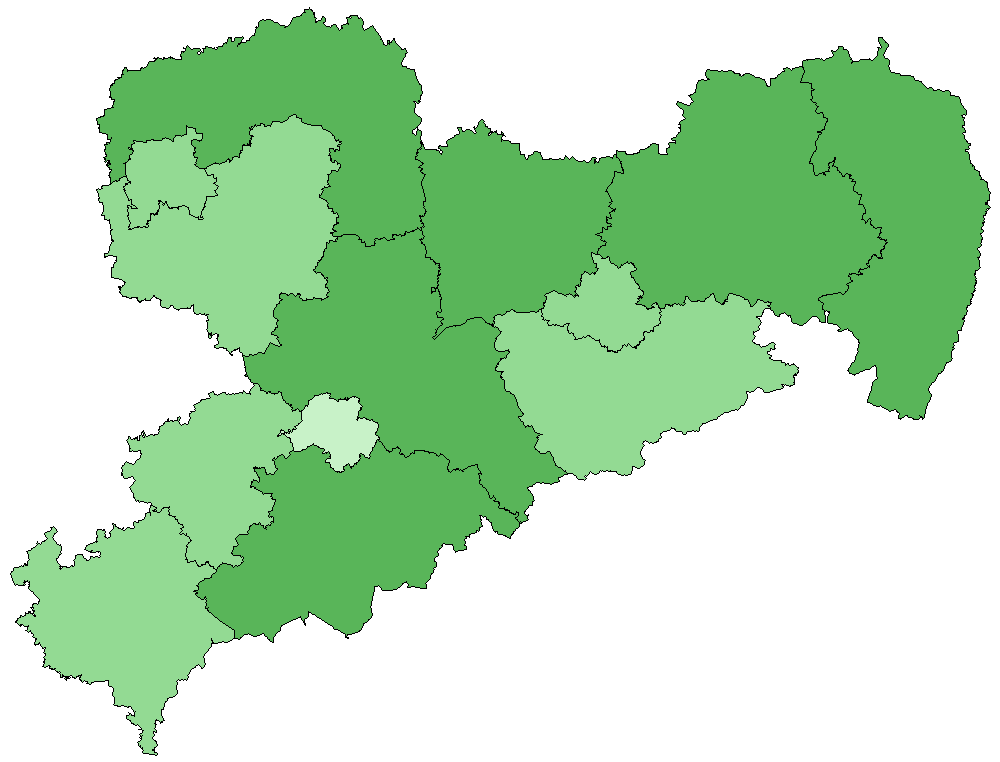 Saatgans Vorkommenskarte