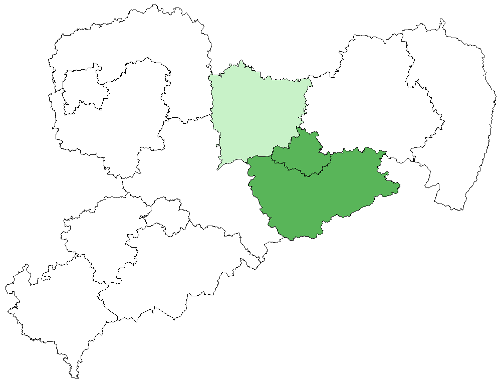 Liegendes Büchsenkraut Vorkommenskarte