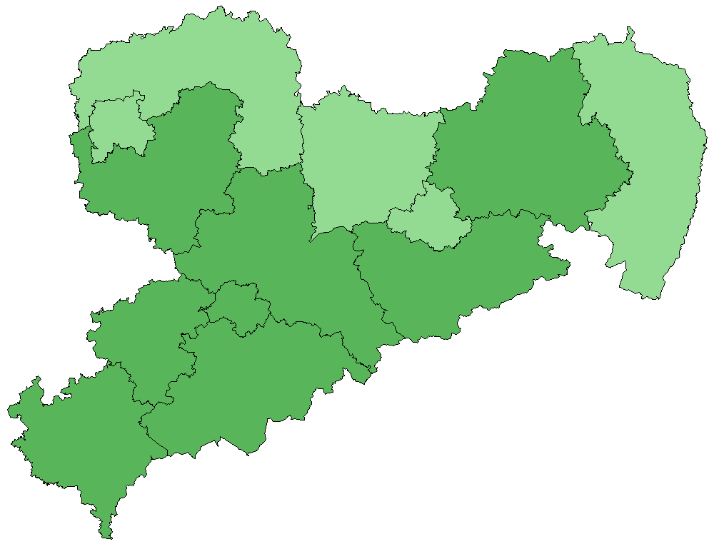 Sperber Vorkommenskarte