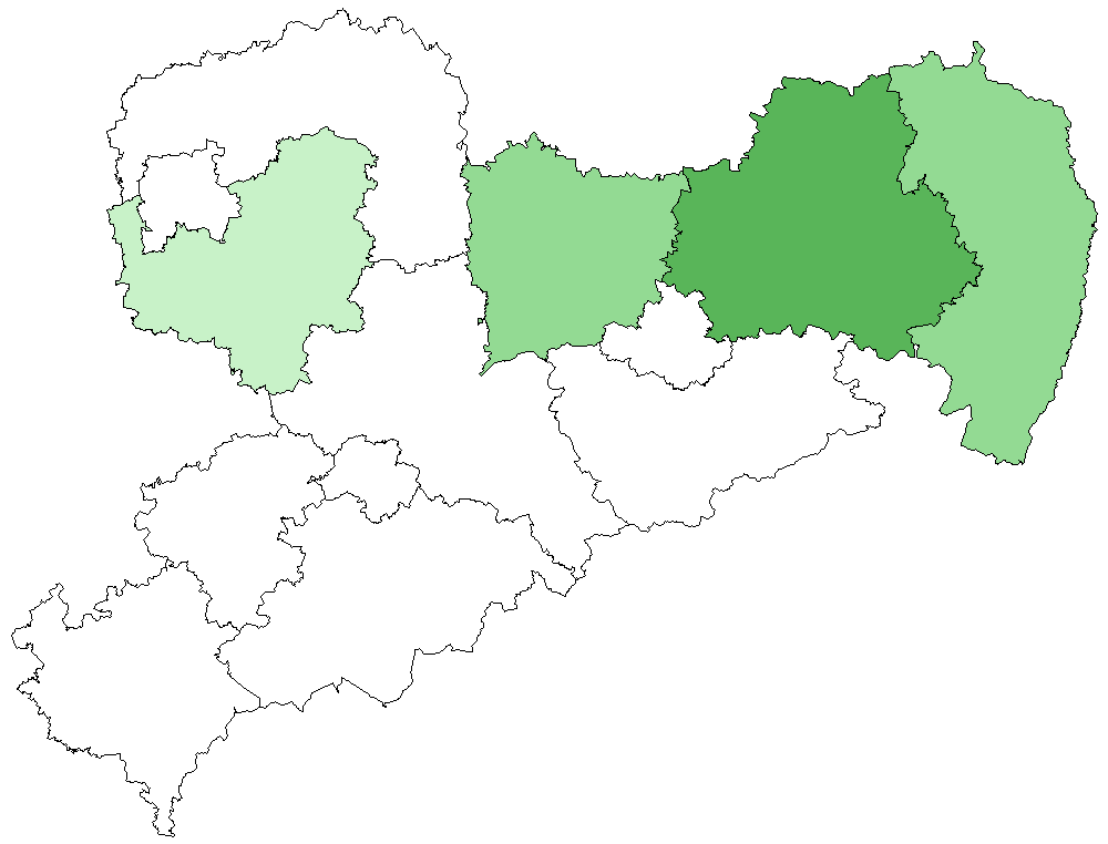 Kleinralle Vorkommenskarte