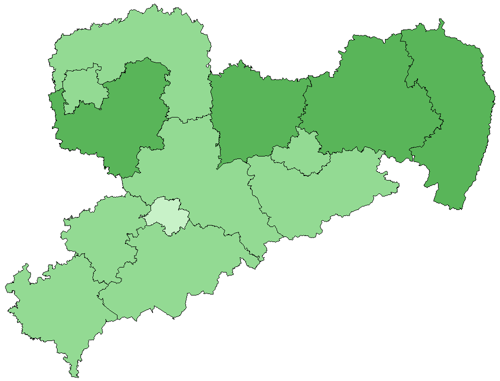 Wendehals Vorkommenskarte
