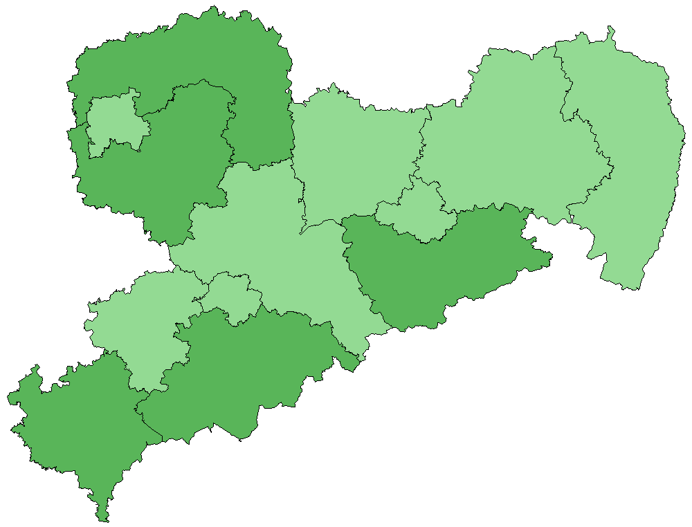 Grauspecht Vorkommenskarte