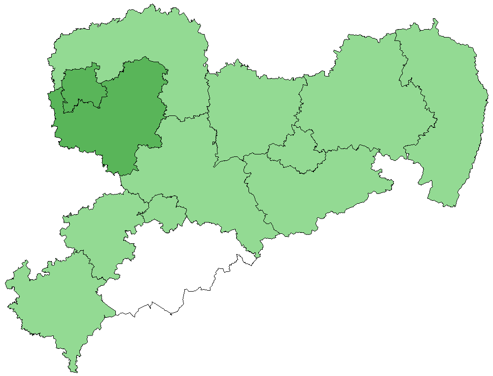 Mittelspecht Vorkommenskarte