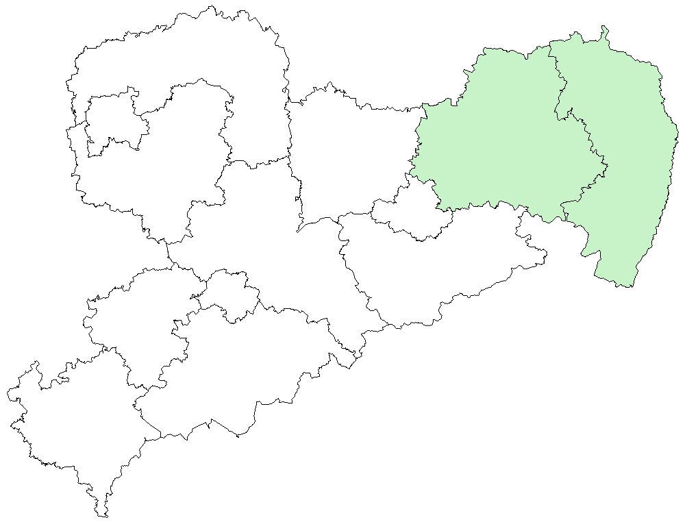 Sprosser Vorkommenskarte