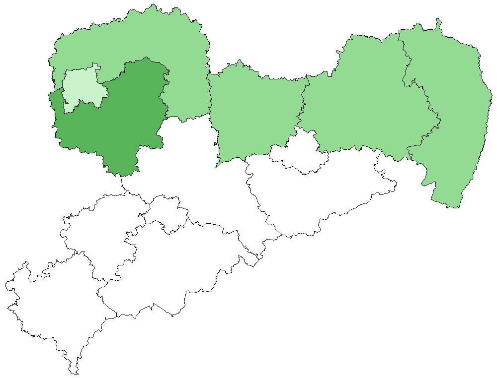 Bartmeise Vorkommenskarte