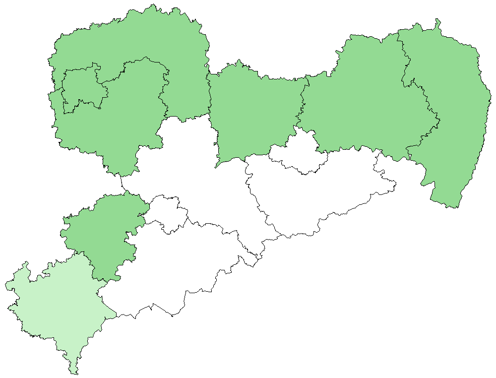 Saatkrähe Vorkommenskarte