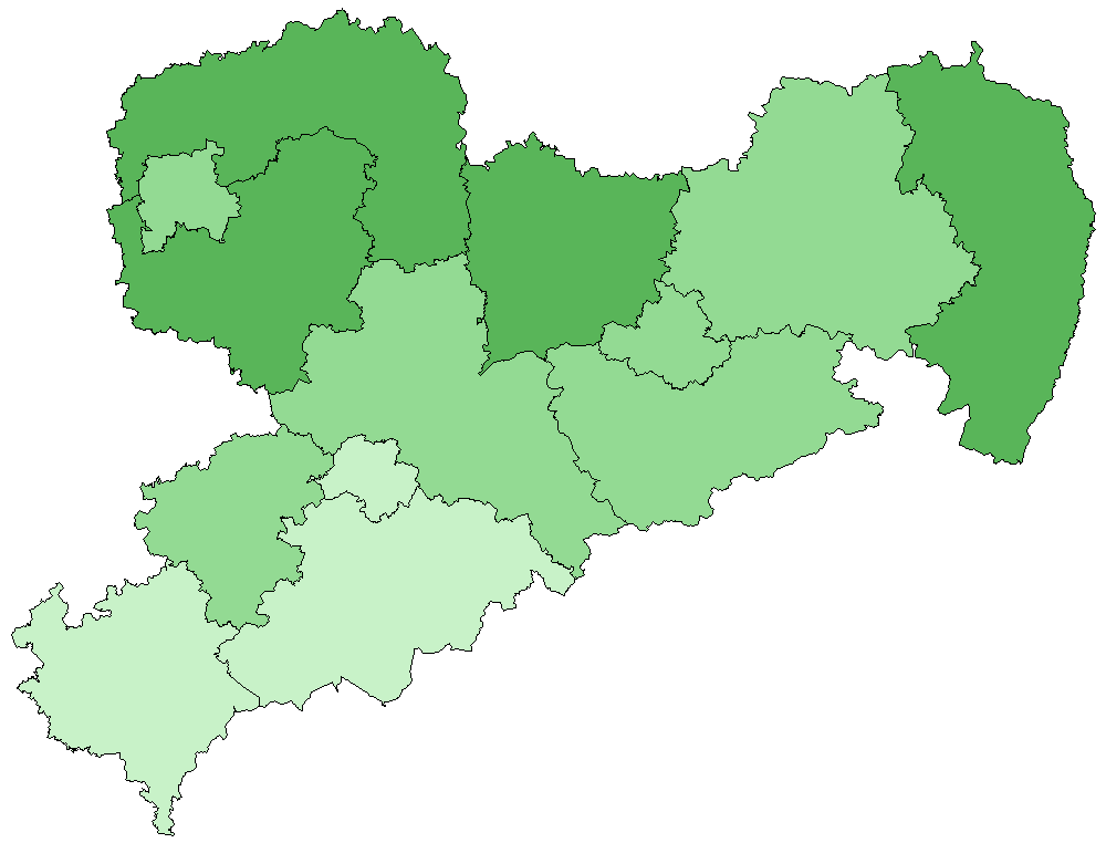 Grauammer Vorkommenskarte