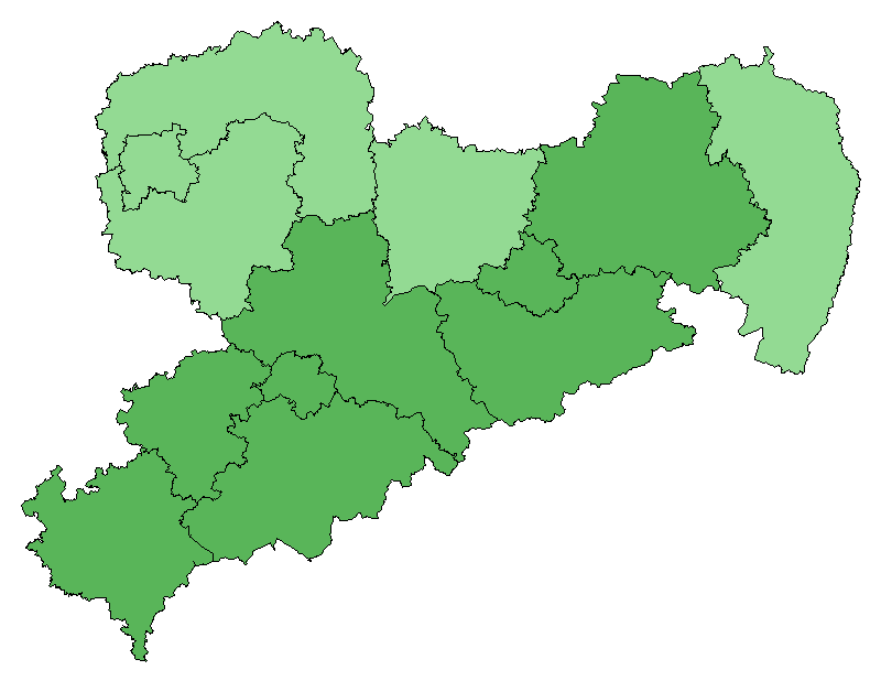 Bergmolch Vorkommenskarte