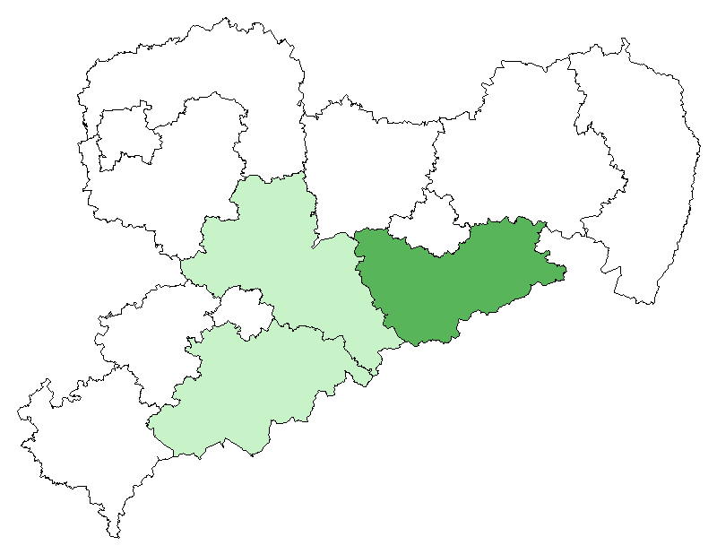 Menetries-Laufkäfer Vorkommenskarte