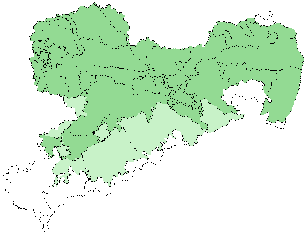 Gemeine Keiljungfer Naturraumkarte