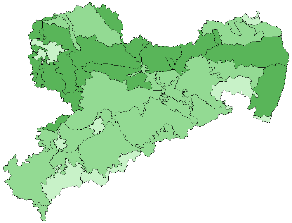 Saatgans Naturraumkarte