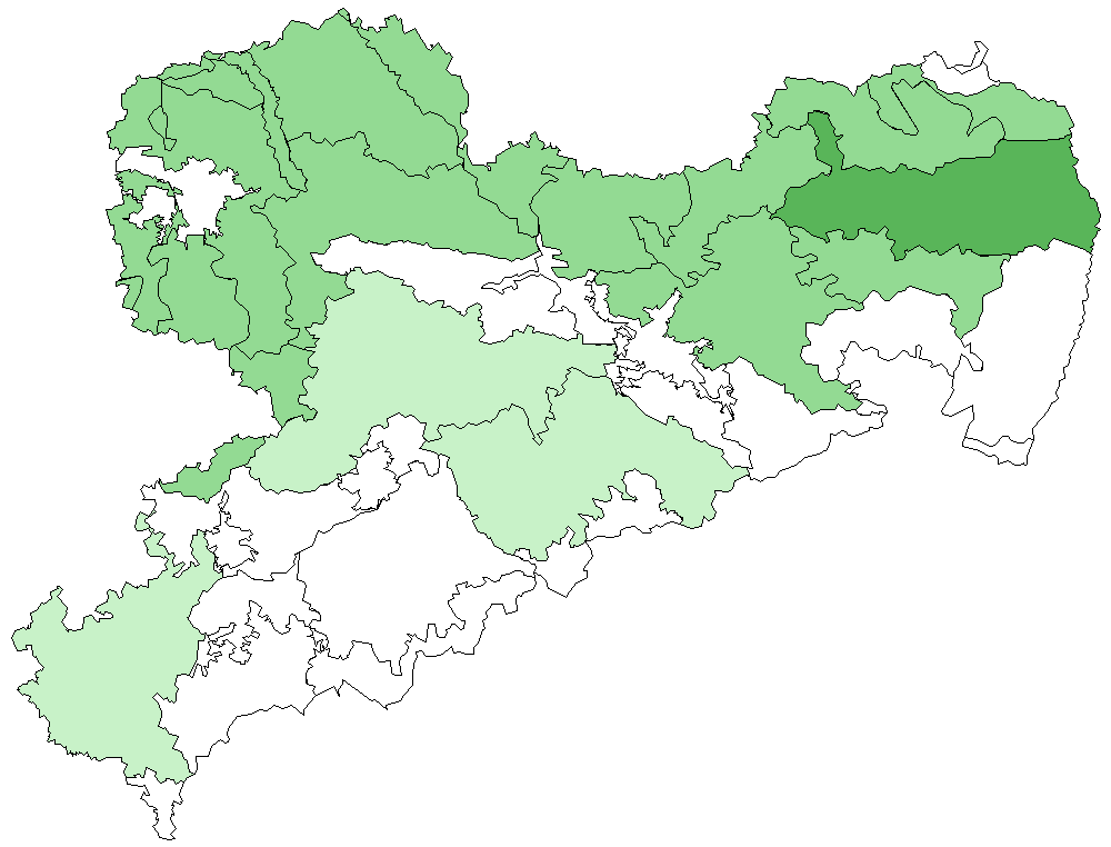 Löffelente Naturraumkarte