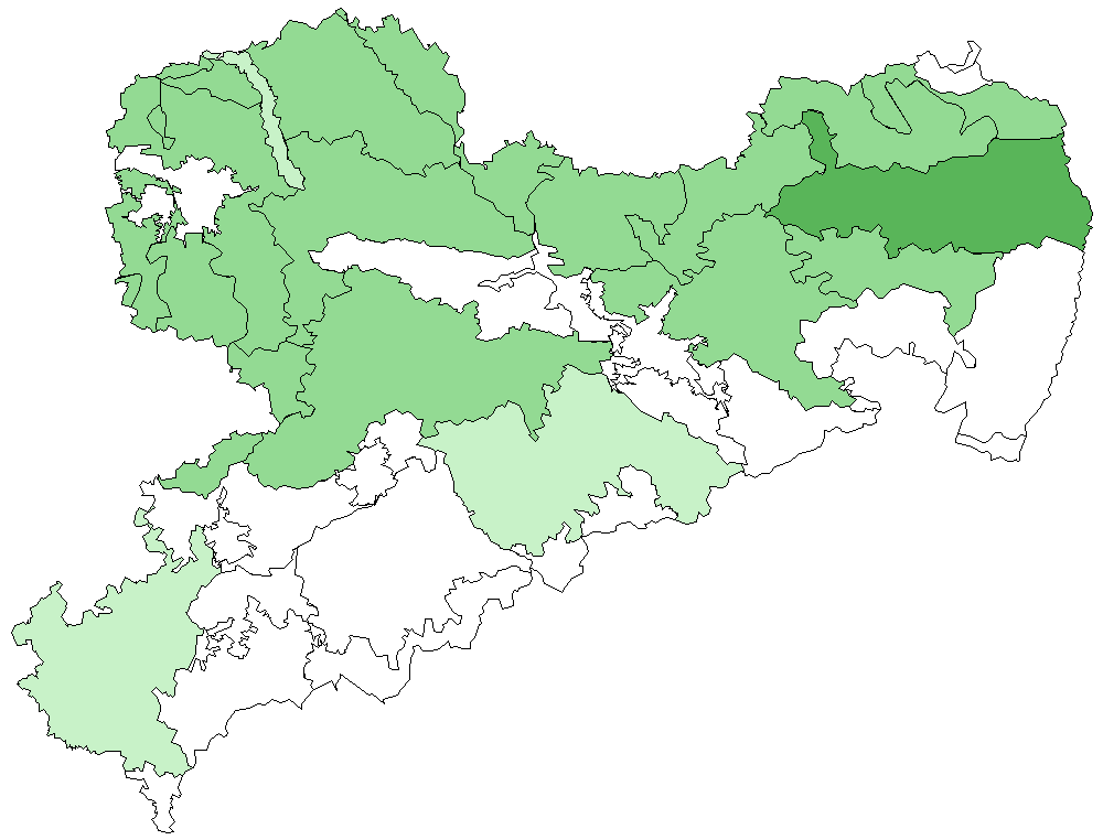 Gänsesäger Naturraumkarte