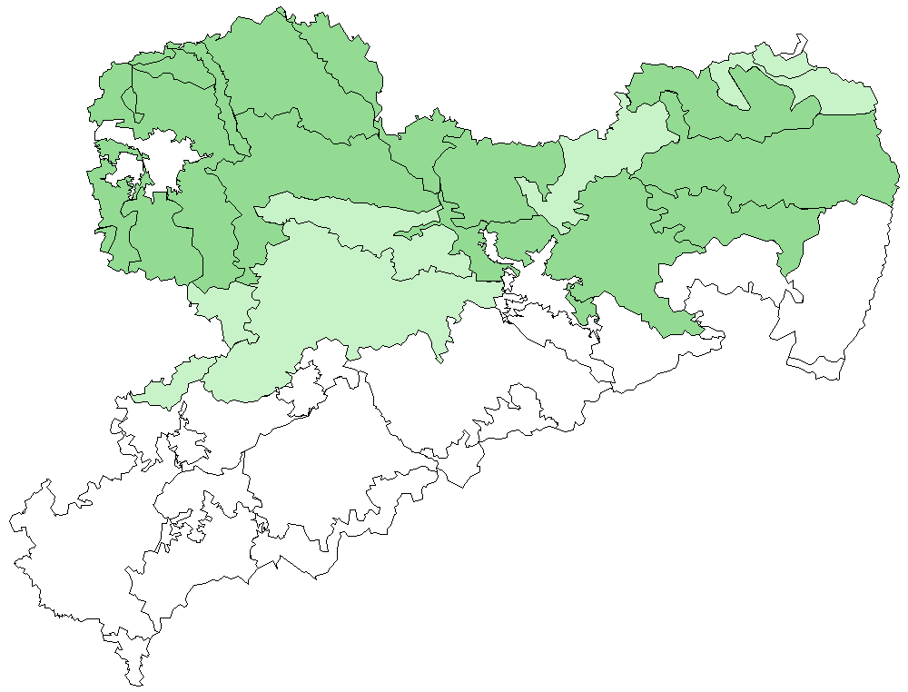 Fischadler Naturraumkarte