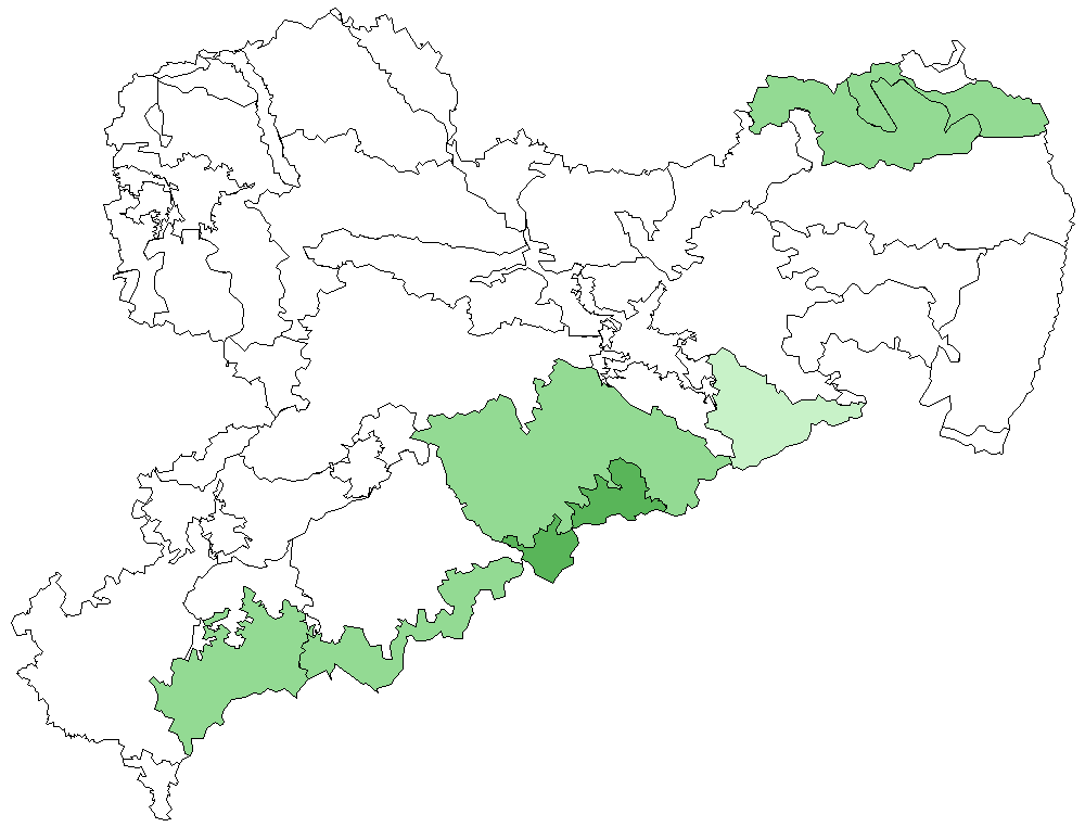 Birkhuhn Naturraumkarte