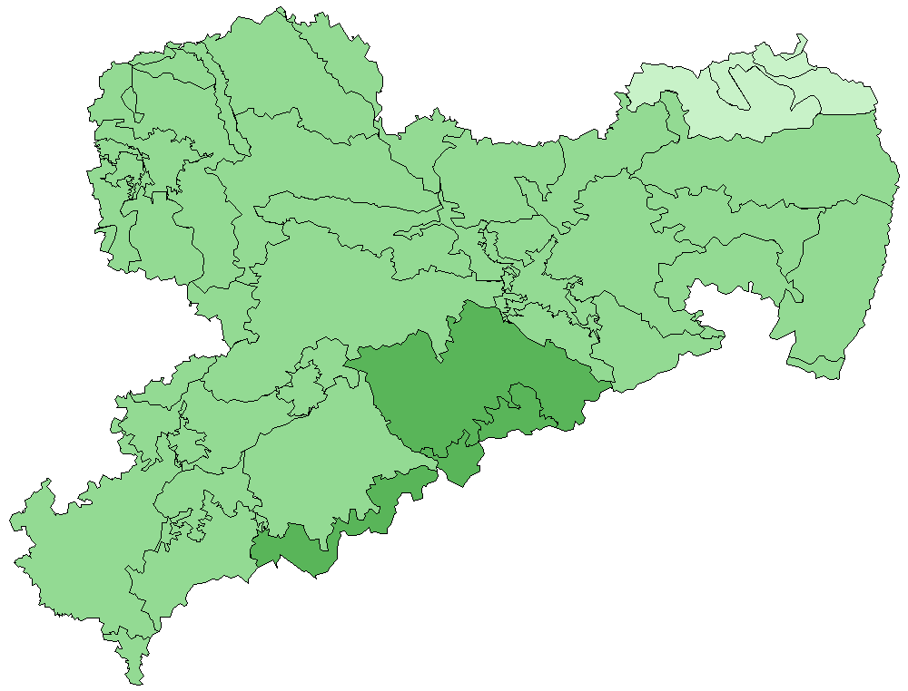 Wachtelkönig Naturraumkarte