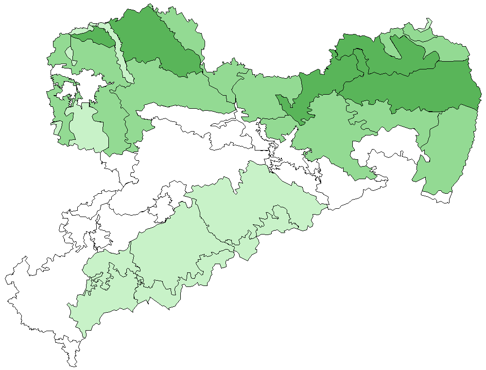 Kranich Naturraumkarte