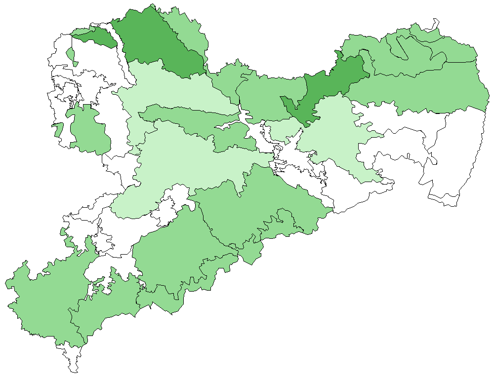 Bekassine Naturraumkarte