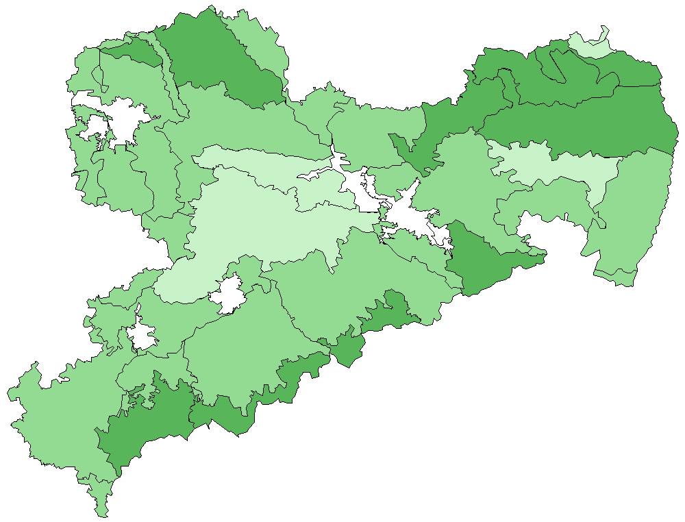 Waldschnepfe Naturraumkarte