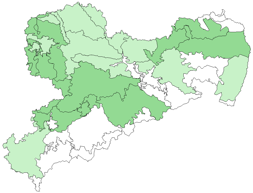 Lachmöwe Naturraumkarte
