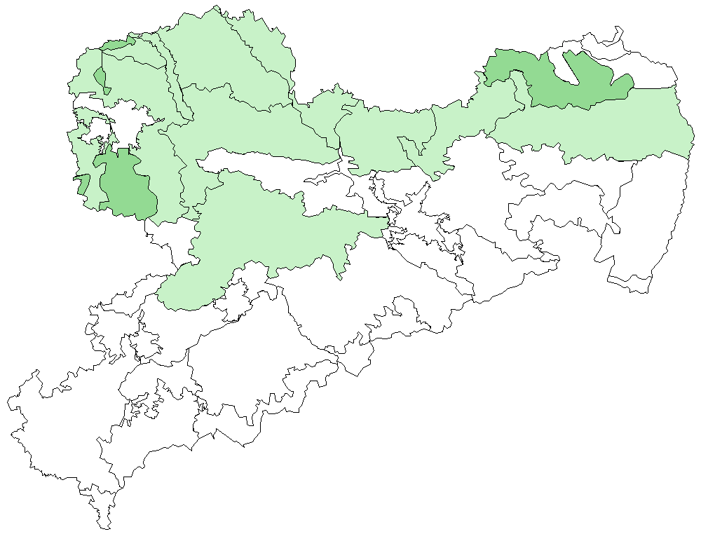 Silbermöwe Naturraumkarte