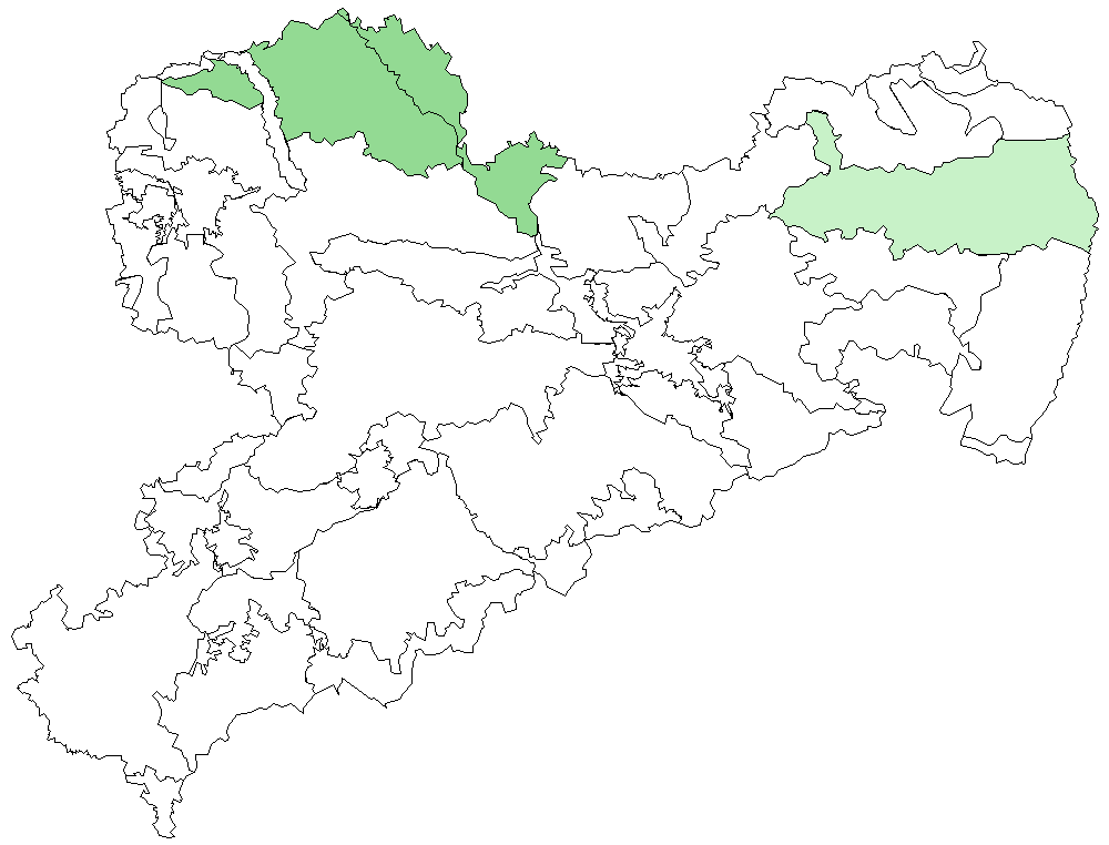 Zwergseeschwalbe Naturraumkarte