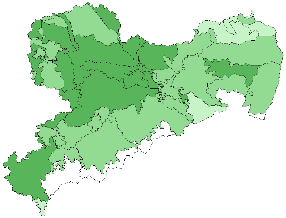 Schleiereule Naturraumkarte
