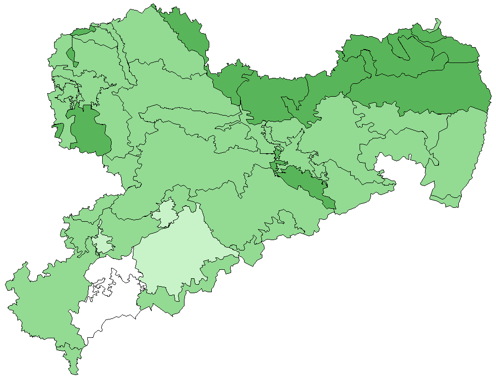 Wendehals Naturraumkarte