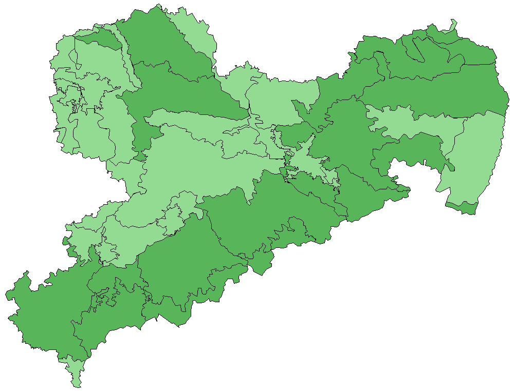 Schwarzspecht Naturraumkarte