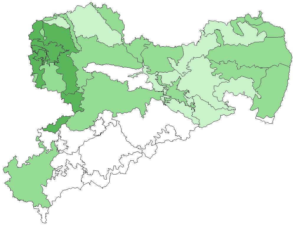 Mittelspecht Naturraumkarte