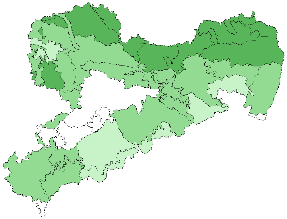 Heidelerche Naturraumkarte