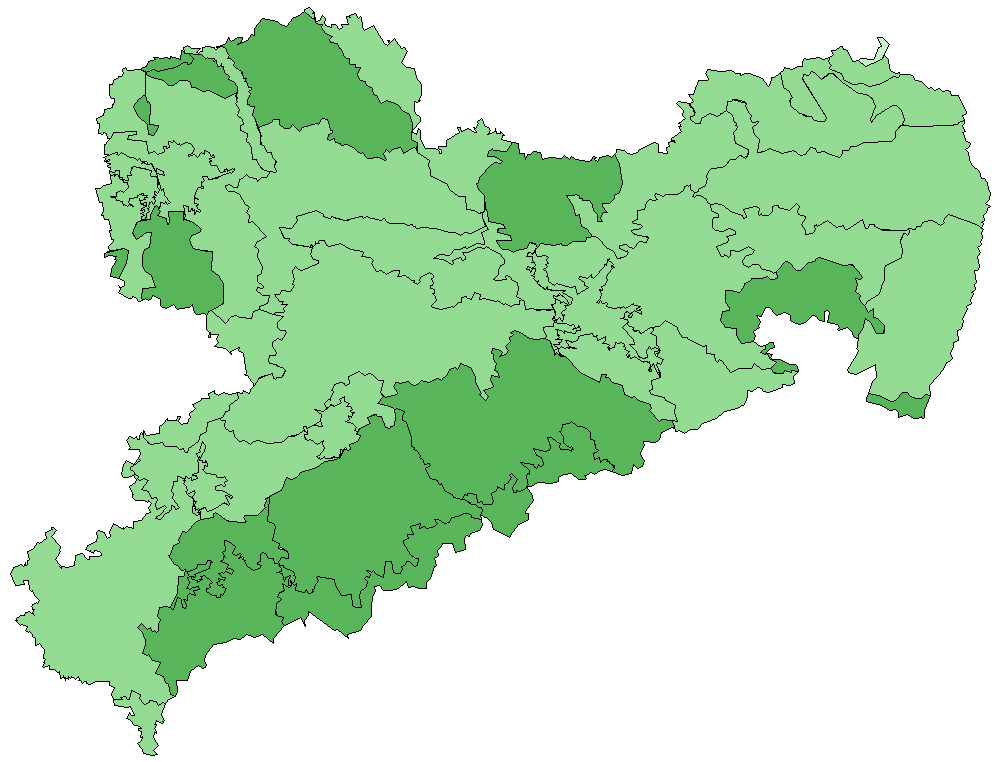 Wiesenpieper Naturraumkarte