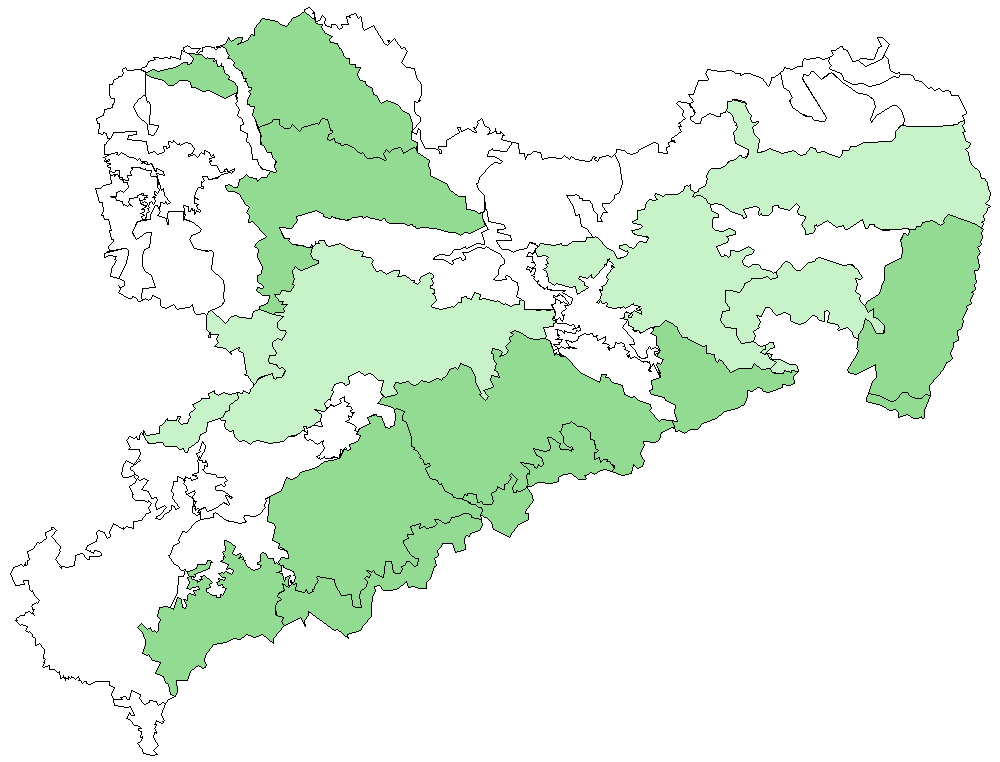 Zwergschnäpper Naturraumkarte