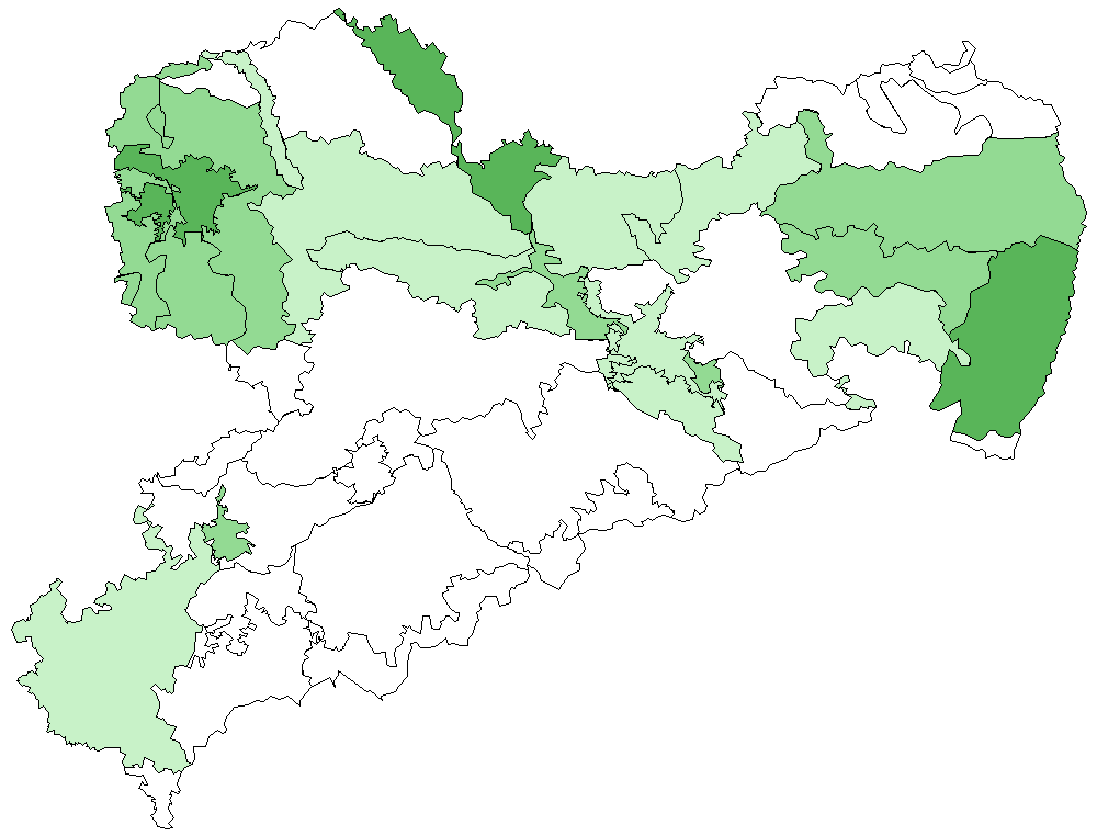 Saatkrähe Naturraumkarte