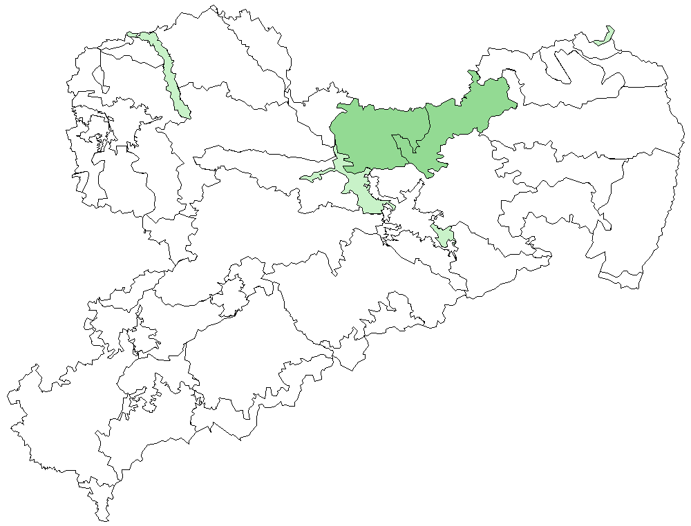 Kreuzotter Naturraumkarte