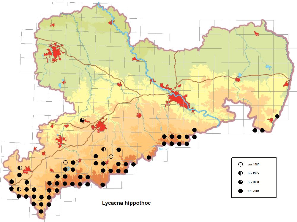 Lilagold-Feuerfalter Schutzstrategie-Karte