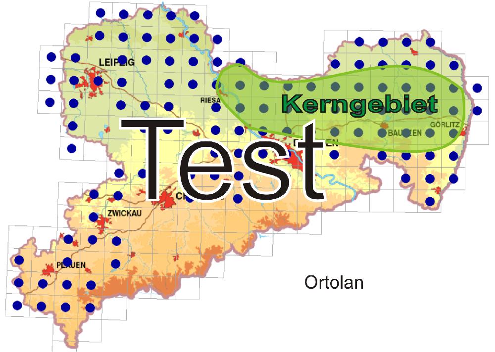 Ortolan Schutzstrategie-Karte