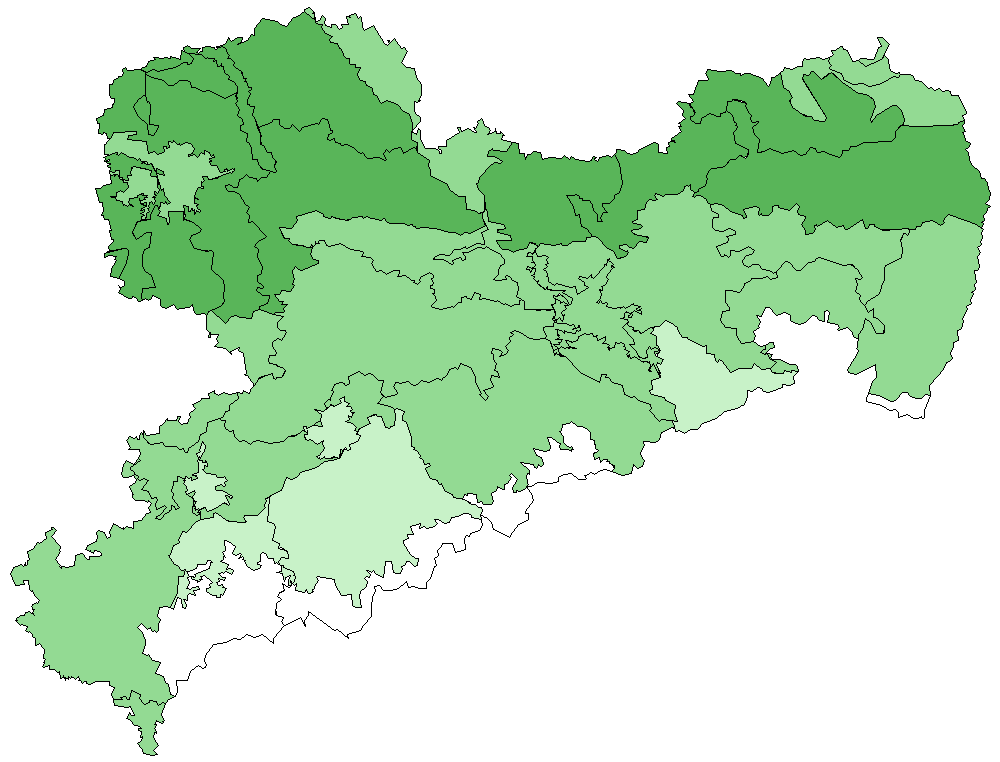 Rohrweihe Naturraumkarte