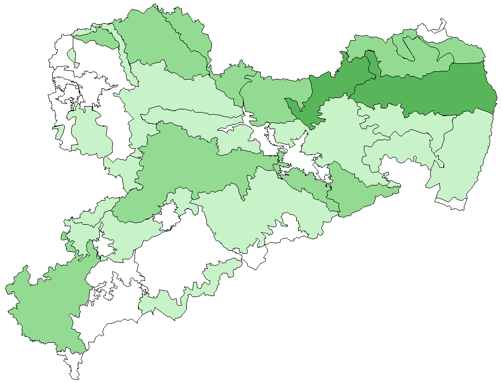 Waldwasserläufer Naturraumkarte