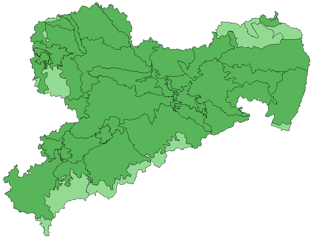 Waldkauz Naturraumkarte