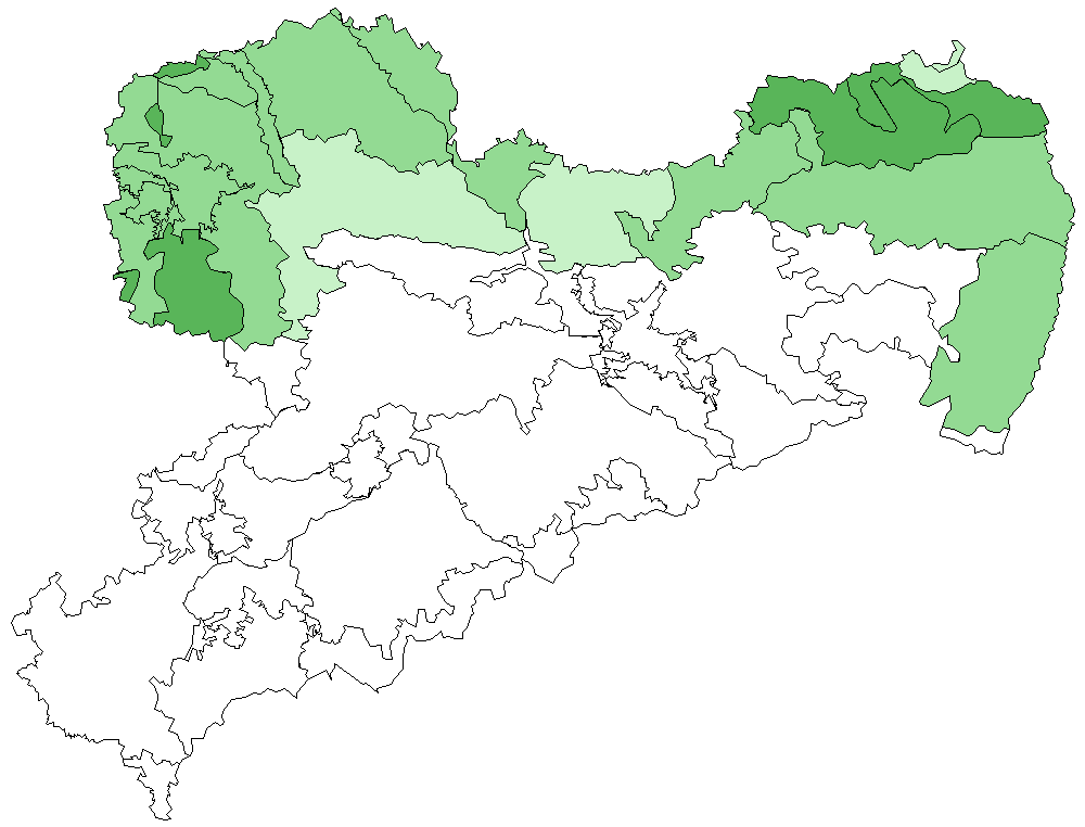 Brachpieper Naturraumkarte